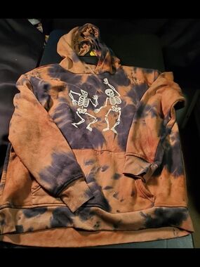 Better Together Black And Brown SizeL  Skeletons  Hoodie